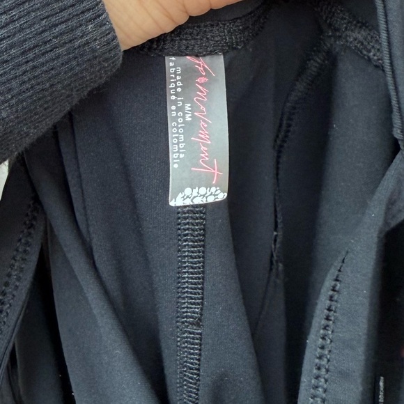 Free People Movement All Start Runsie - Black, M - Picture 8 of 8